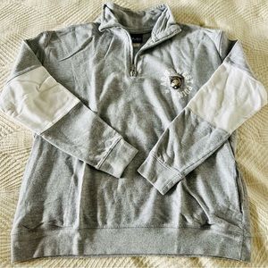 Old Varsity Brand Army West Point Black Knights Quarter Zip Sweatshirt